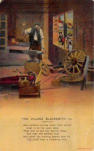 The Village Blacksmith Poem Occupation, Blacksmith Unused 