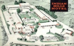 Indian Hills Motel  - Richmond, Virginia VA Postcard