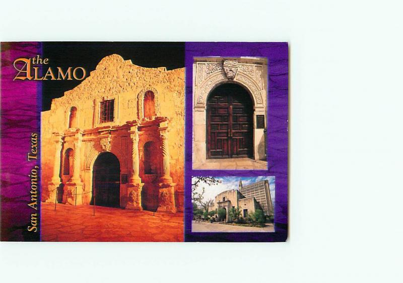 Vintage Postcard Alamo Spanish Mission Museum San Antonio Texas  # 2897