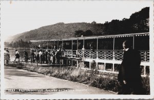 Belgium Profondeville Arrivee du Bateau Touristes RPPC C072