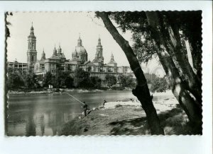 3089192 SPAIN Zaragoza Our Lady of Pilar's Temple Old photo PC