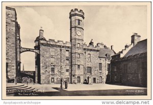 Scotland Edinburgh Castle West Front of Palace