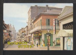 Bourbon Street,New Orleans,LA Postcard 