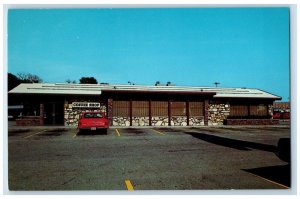 c1960 Exterior View Hollywood Dining Centre Rockford Illinois Unposted Postcard