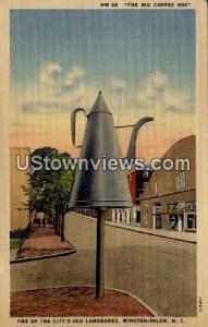 The Big Coffee Pot in Winston-Salem, North Carolina