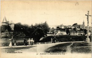 CPA PORNIC - Panorama de la Ville (654033)