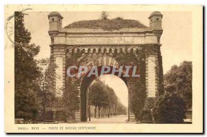 Old Postcard Metz Gate Avenue and Serpenoise