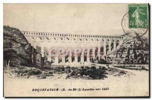Postcard Old Roquefavour B Rh Aqueduct 1850