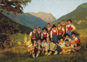 Austria Tirol Heimatgruppe Bichlbach in Local Costume