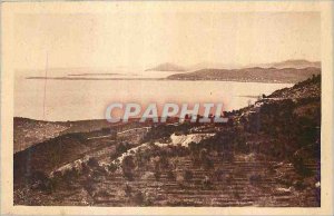 Old Postcard Tour of the Grande Corniche Cap d'Antibes, Lerins Islands and th...