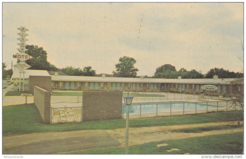 Swimming Pool, Dixon Motel, U.S. 25-178 North, GREENWOOD, South Carolina, 40-...