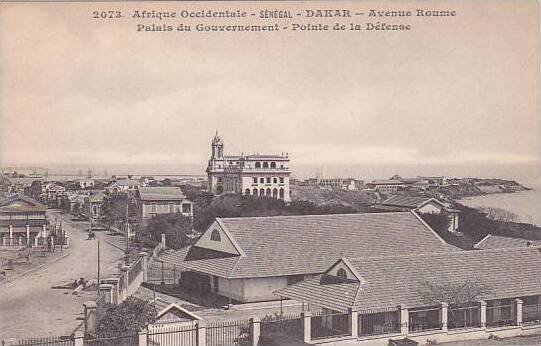 Senegal Dakar Avenue Roume Palais du Gouvernement Point de la Defense