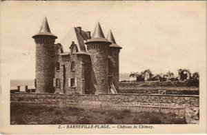 CPA BARNEVILLE PLAGE Chateau de Chimay (153033)