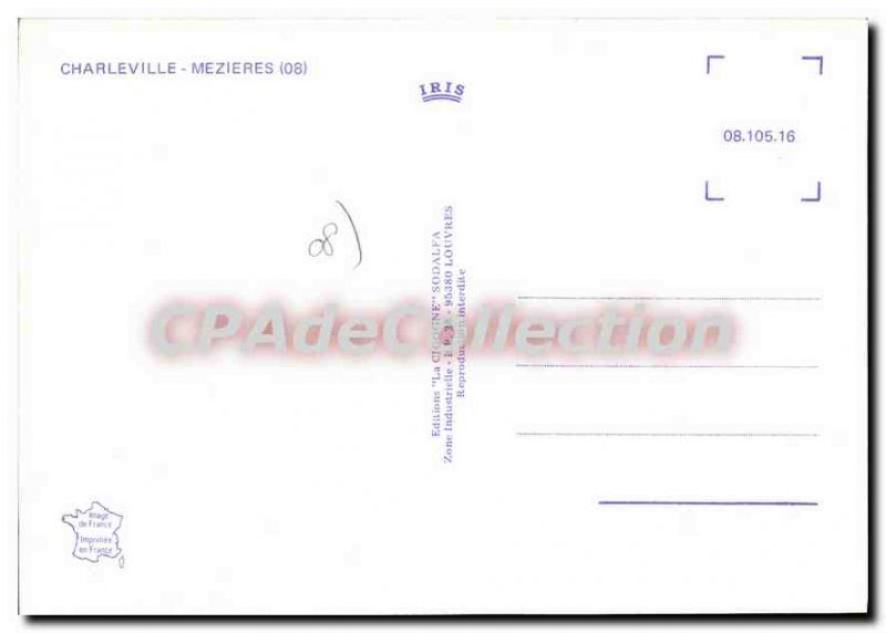 Old Postcard Charleville Mezieres