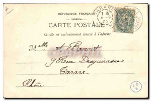 Old Postcard Marseille On Jetee