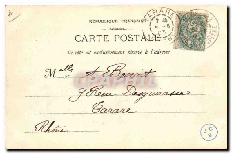 Old Postcard Marseille On Jetee