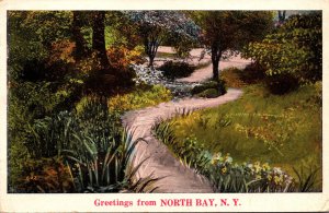Neww York Greetings From North Bay 1928