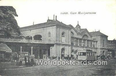 Gare Montparnasse Paris, France, Carte, Unused 