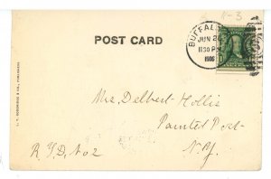 NY - Corning. Steuben County Courthouse ca 1906