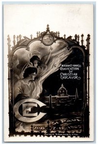 St. Paul MN Postcard RPPC Photo International Convention Christian Endeavor 1909
