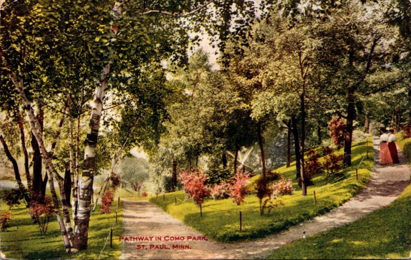 Minnesota St Paul Pathway In Como Park