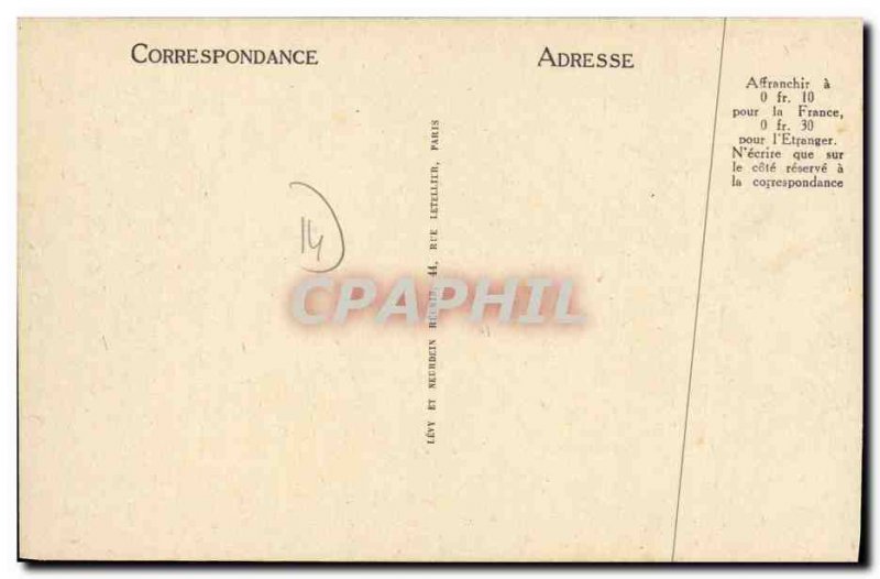 Old Postcard Luc Sur Mer La Digue