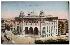 Postcard Old Algiers Hotel Des Postes