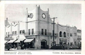 Tijuana, Mexico - The Rodriguez Building on Revolution Avenue - in 1949