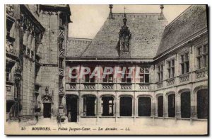Old Postcard Bourges Palais Jacques Coeur Les Arcades