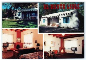 TAOS, New Mexico NM ~ Roadside EL MONTE LODGE c1970s-80s   4x6 Postcard