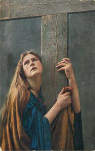Germany Passion Play Oberammergau 1922 theatre actress Paula Rendl as Magdalena