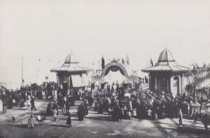 Worthing Sussex Queen Victoria Golden Jubilee Fete Street Party Postcard