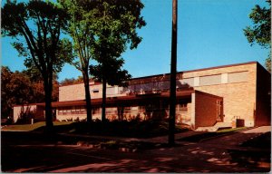 Vtg Physical Education Building Wisconsin State University Oshkosh WI Postcard B