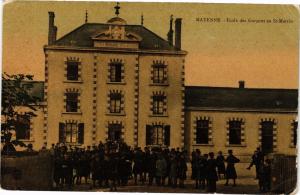 CPA Mayenne - Ecole des Garcons en St-Martin (192694)