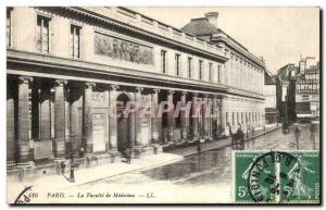 Paris - 5 - Faculty of Medicine - Old Postcard