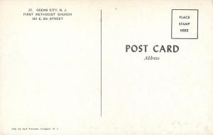 Ocean City New Jersey~First Methodist Church~East 8th Street~1950s