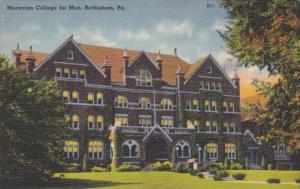 Pennsylvania Bethlehem Moravian College For Men