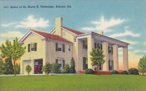 Home Of Dr Harry E Talmadge Athens Goergia