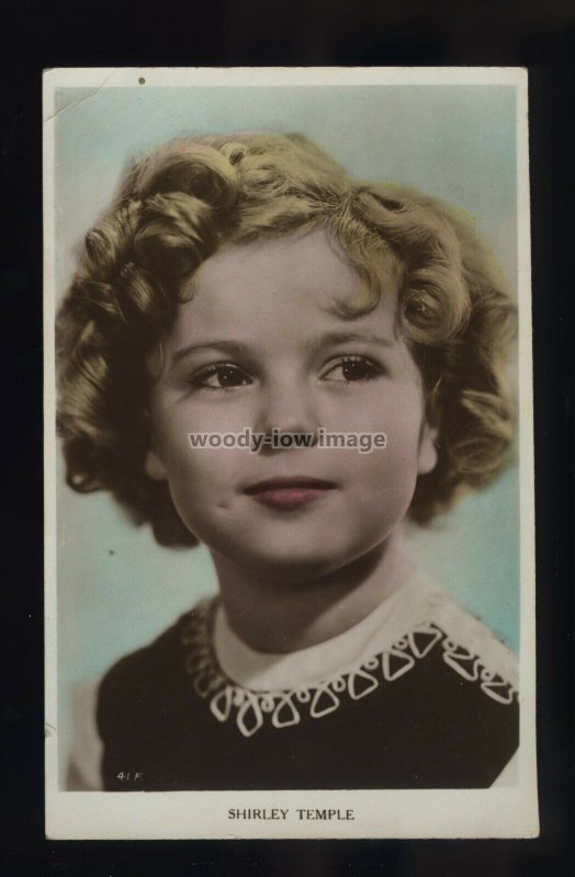 b0632 - Film Actress - Shirley Temple - Art Photo No.41 F - postcard