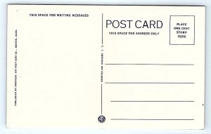 RANGELEY, ME Maine Rangeley Lakes HOTEL & GOLF LINKS c1930s Curt Teich  Postcard