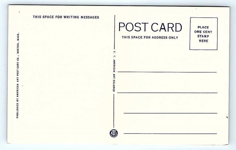 RANGELEY, ME Maine Rangeley Lakes HOTEL & GOLF LINKS c1930s Curt Teich  Postcard