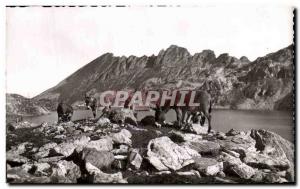 Postcard Modern Surroundings of Dauphine Isere & # 39Allevard Lake of Anes Motte