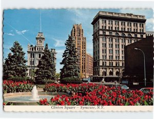 Postcard Clinton Square, Syracuse, New York