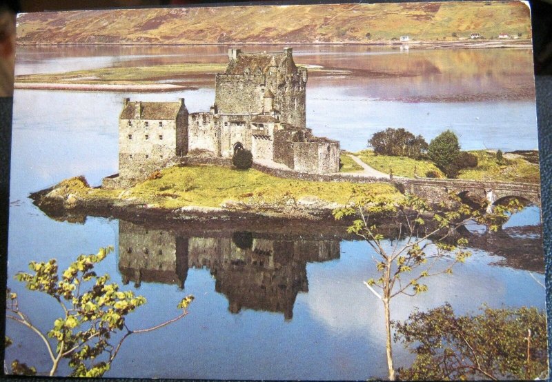 Scotland Eilean Donan Castle Loch Duich Ross-shire - posted 1984