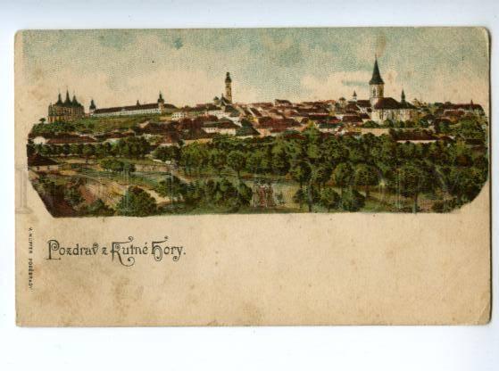 147271 Czech Republic Kutna Hora KUTNE HORY Vintage postcard