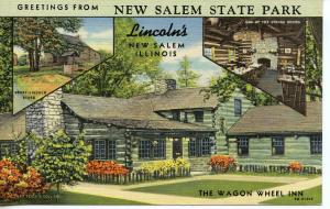 US    PC519   NEW SALEM STATE PARK, THE WAGON WHEEL INN