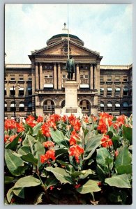 Lucas County Courthouse  Toledo  Ohio  Postcard