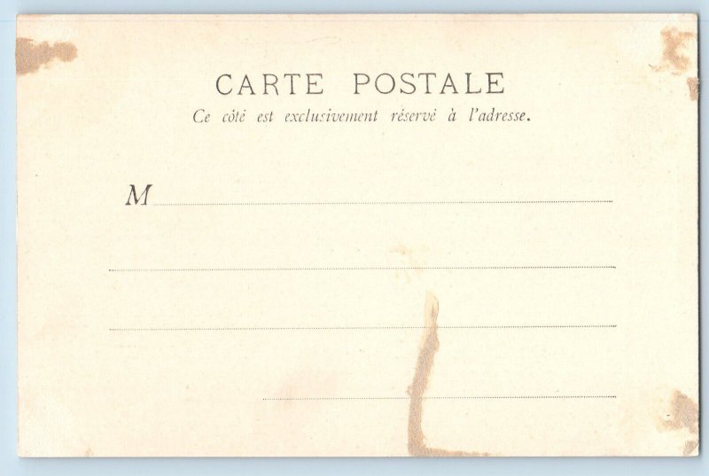 France Postcard Universal Exposition The Esplanade Invalidities 1900 Antique