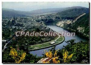 Modern Postcard The picturesque Ardennes La Meuse Fumay