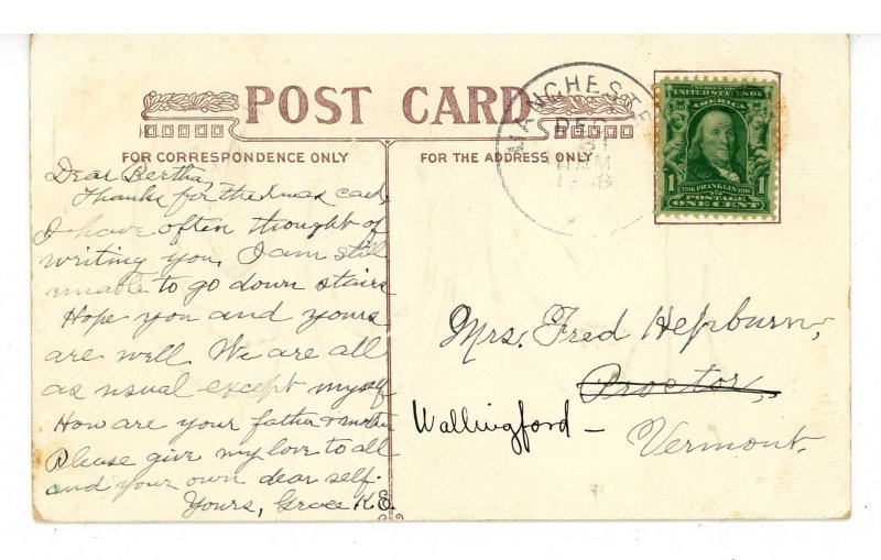 Greeting - New Year  1909